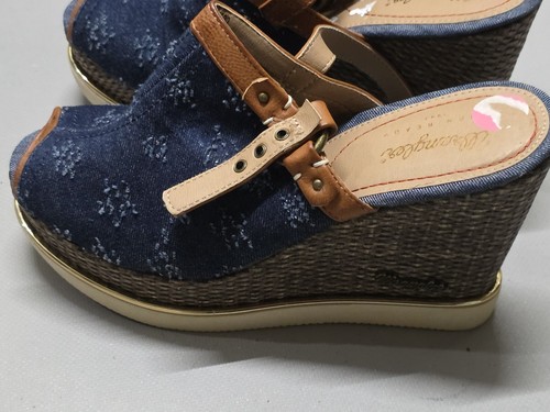 Wrangler denim platform wedge - wrangler,