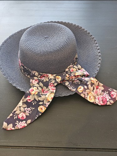 Ladies blue summer hat - hat, for