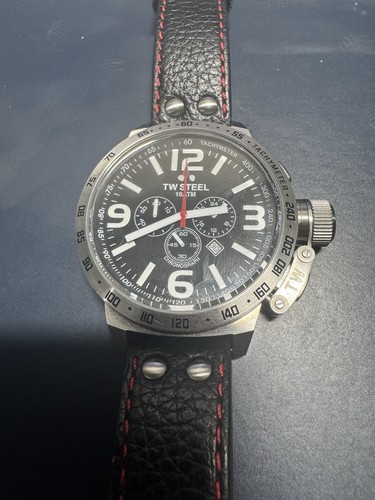 Steel canteen chronograph - steel,