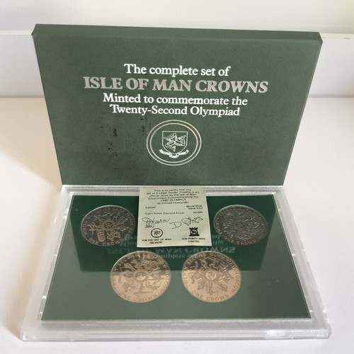 Isle man 1980 crowns - of,