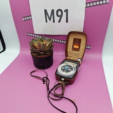 Gossen Lunasix Exposure Meter. Working. w/Case + new batteries. (refB.O)