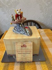 Royal Doulton - Rupert Bear “Rupert Rides Home” Limited Edition 1068 /2500 Boxed