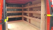 Van Racking Van Shelving Ford Transit Custom  LWB TRIPLE  Storage tool organiser