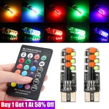 2X LED T10 Remote Control W5W