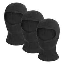 Black Balaclava 3 Pack Motorbike Motorcycle Kart Karting Quad Ski Mask Face Neck