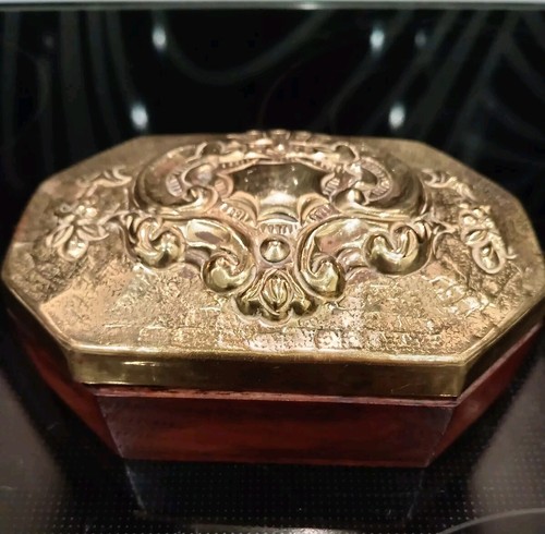 Lovely brass and - and, wood