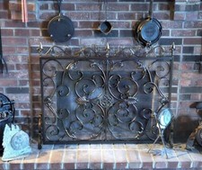Fireplace Screen Vintage