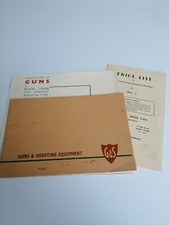 Catalogue of Gallyon & Sons Ltd Guns and Shooting Equipment 1961 with price list