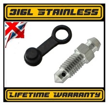Stainless steel bleed nipple - stainless,