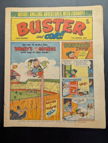 Buster and cor - and, comic