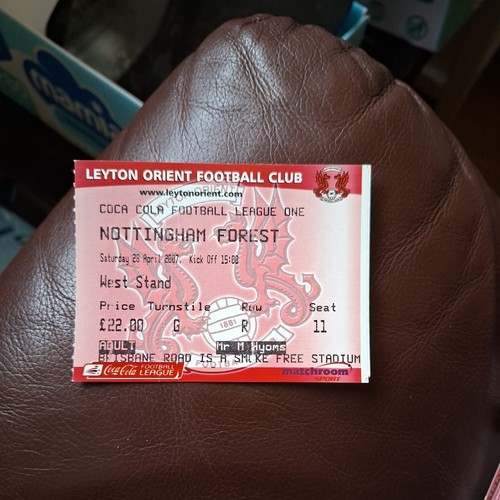 2007 leyton orient v - 28/4/2007,