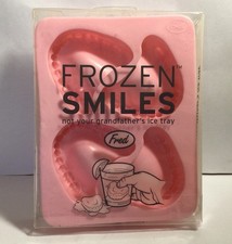 Fred Frozen Smiles Novelty Ice Tray False Teeth Denture Shaped NEW
