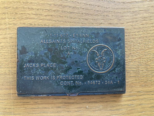 All saints metal card holder - all,