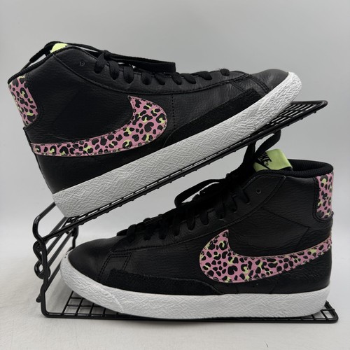 Nike blazer mid black - blazer, pink