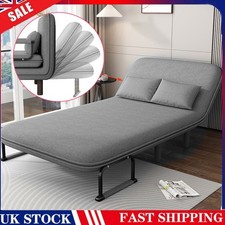 Double Fabric Sofa Bed Sleeper