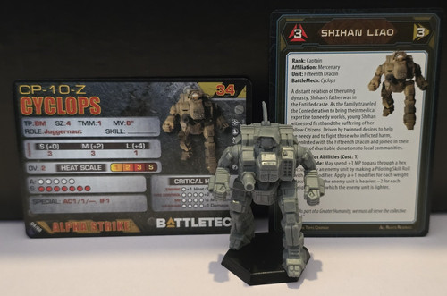Catalyst battletech cyclops - battletech,
