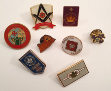 8 x Boy Scouts Pin Badges