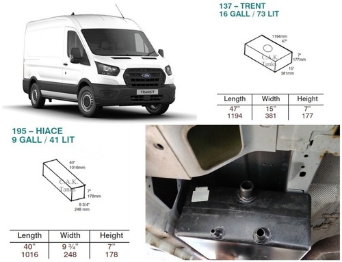 Ford transit mk8 l4 2014 - l3, 2014+