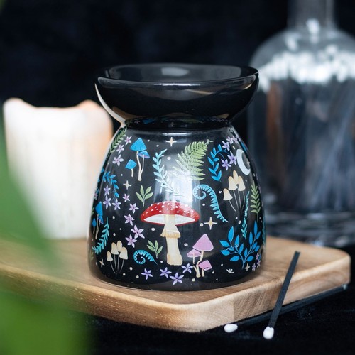 Dark forest print mystical - dark,