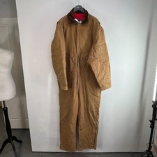 Walls Zero Zone Premium Insulated Mechanic Coverall Overalls 2XL Reg Tan Brown