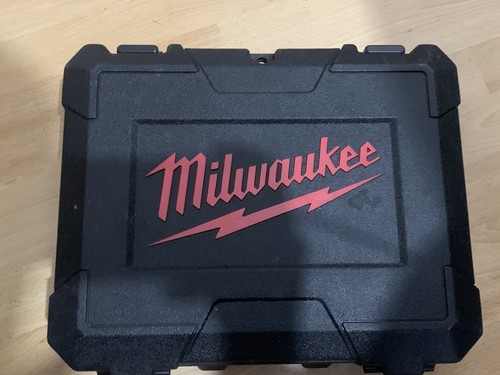 Empty milwaukee drill case - empty,