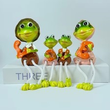 Frog Family Figurines Shelf