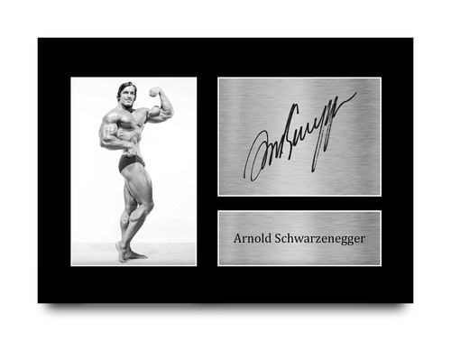 Arnold schwarzenegger signed - arnold,