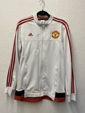 MANCHESTER UNITED ADIDAS 2015/2016 TRACKSUIT TOP JACKET SOCCER FOOTBALL SIZE L