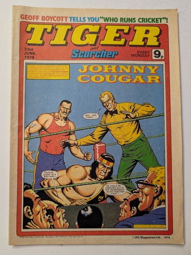 Tiger and scorcher comic 23rd - and,