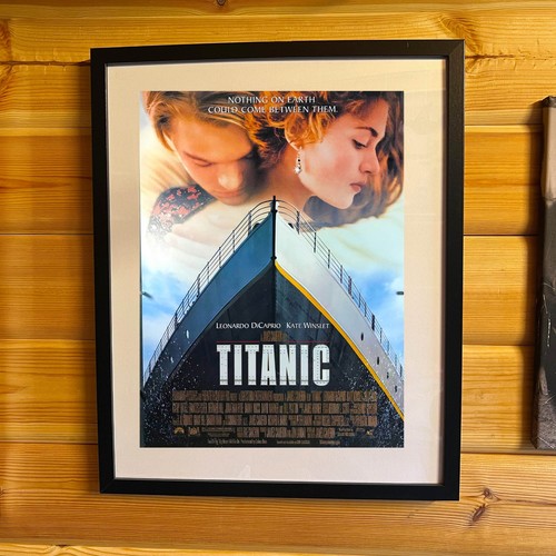 Titanic movie poster - movie, (framed