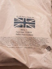 British Army Issue Ration Pack
