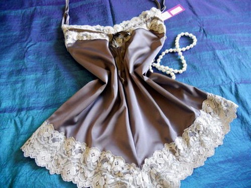 Chocolate satin cami knickers - chocolate,