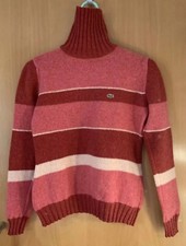 VINTAGE(?)  LACOSTE PURE WOOL JUMPER ROOL/TURTLE  NECK TOP 40 SMALL (?)