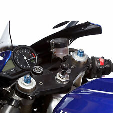 Ultimateaddons Motorcycle Fork Stem Yoke Mount with 1" 25mm 3 Prong Adapter.