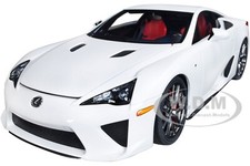 LEXUS LFA WHITEST WHITE W/ RED