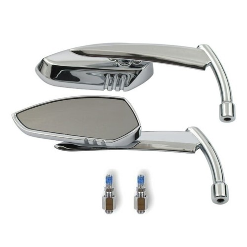 Chrome custom blade mirrors - chrome,