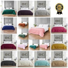 Bedspread Throw Pinsonic Quilted Reversible Comforter Large 150x200 Sofa Cover