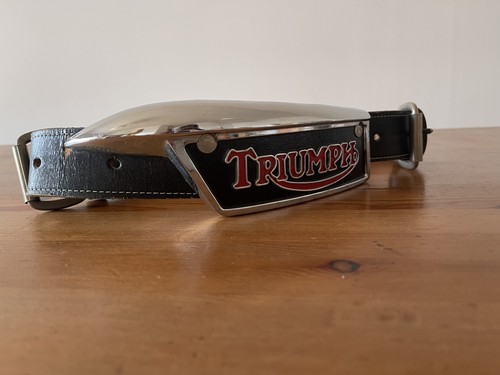 Triumph motorcycle belt - motorcycle, real