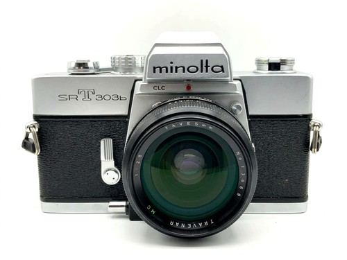 Minolta srt 303b - silver, good