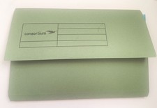 10 pack Green Foolscap