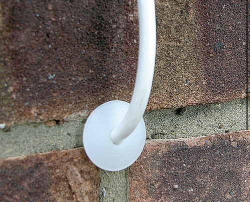 Wall hole cable - 2, tidy