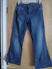 Asda George Women’s Blue Straight Leg Jeans, standard length, size 10