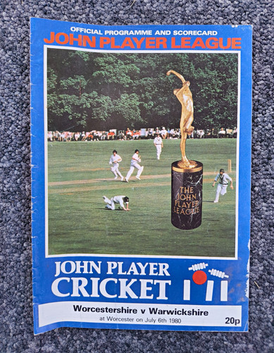 John player league programme - john,