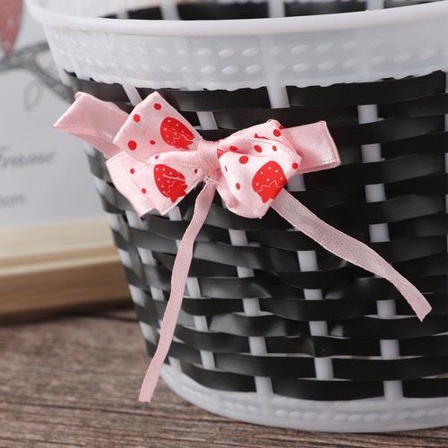 Kids bike basket woven front - basket,