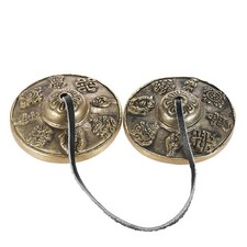 Tibetan tingsha cymbals 2pcs - tingsha,