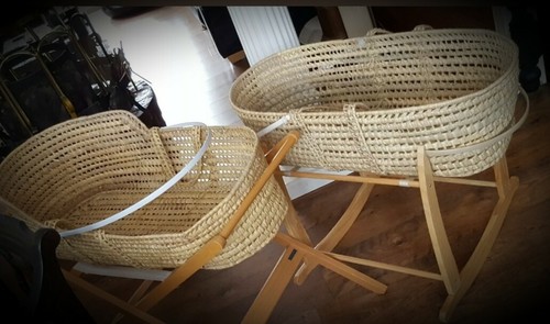 Moses baskets with - x,
