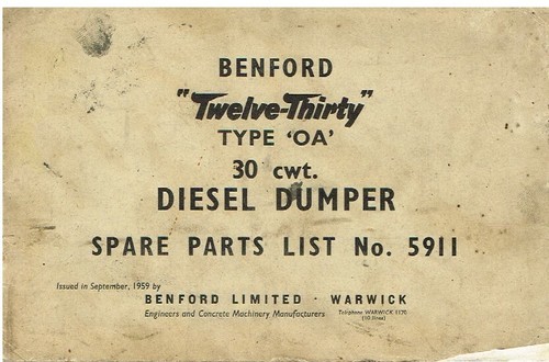Benford twelve thirty - 12-30, twelve-thirty