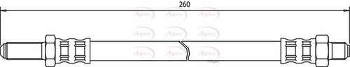 Apec brake hose - hose, premium