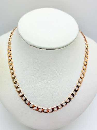 9ct yellow solid gold - gold, square