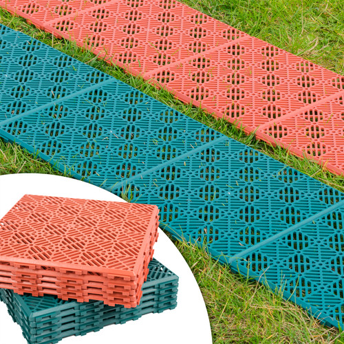 Interlocking non slip garden - interlocking,